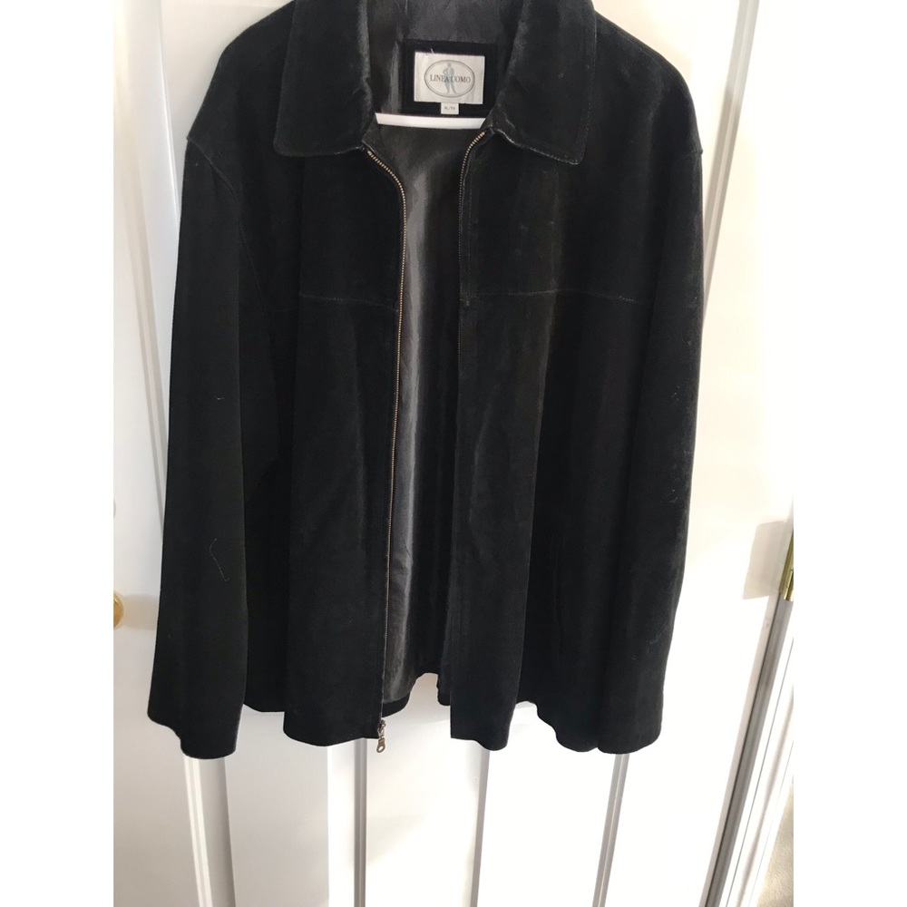 Vintage Linea Uoma leather suede jacket